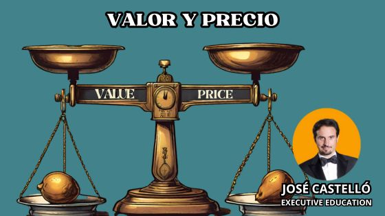 La diferencia entre valor y precio by José Castelló