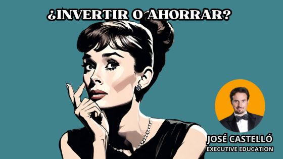 INVERTIR o AHORRAR by José Castelló