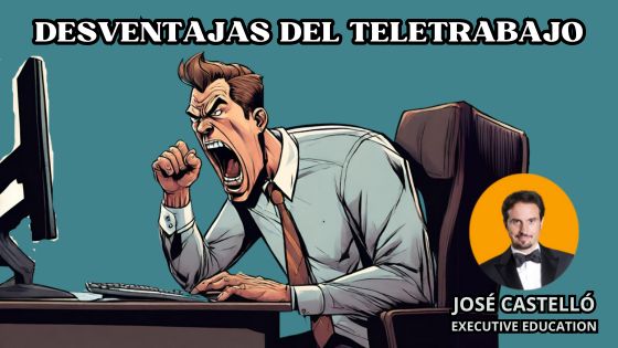 Desventajas del teletrabajo by José Castelló