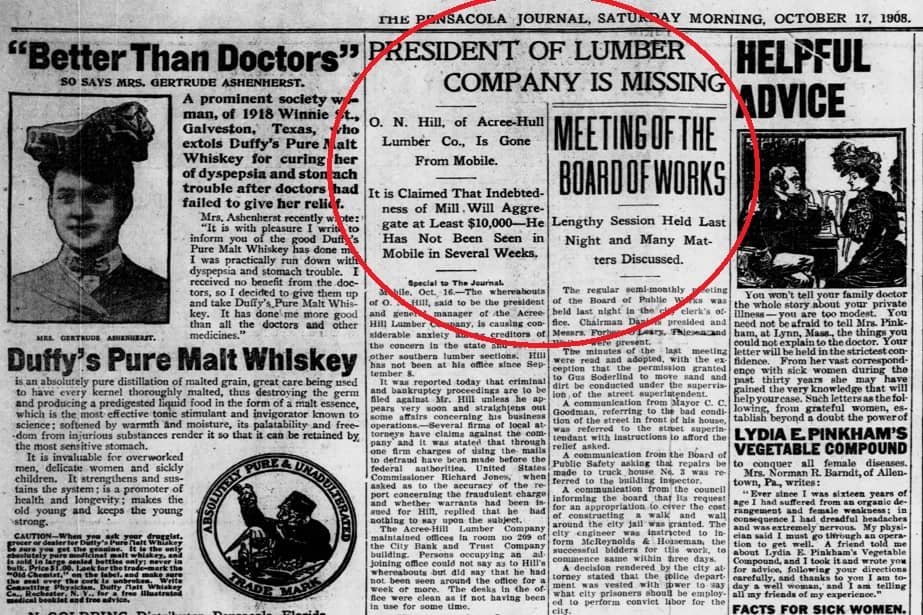 Napoleon Hill autor de Piense y Hagase rico y su primera gran estafa en Alabama