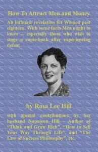 Libro de rosa Lee Hill como atraer a los hombres y al dinero